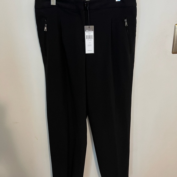 BCBGMaxazria James Cropped relaxed trouser pants small - Picture 2 of 5